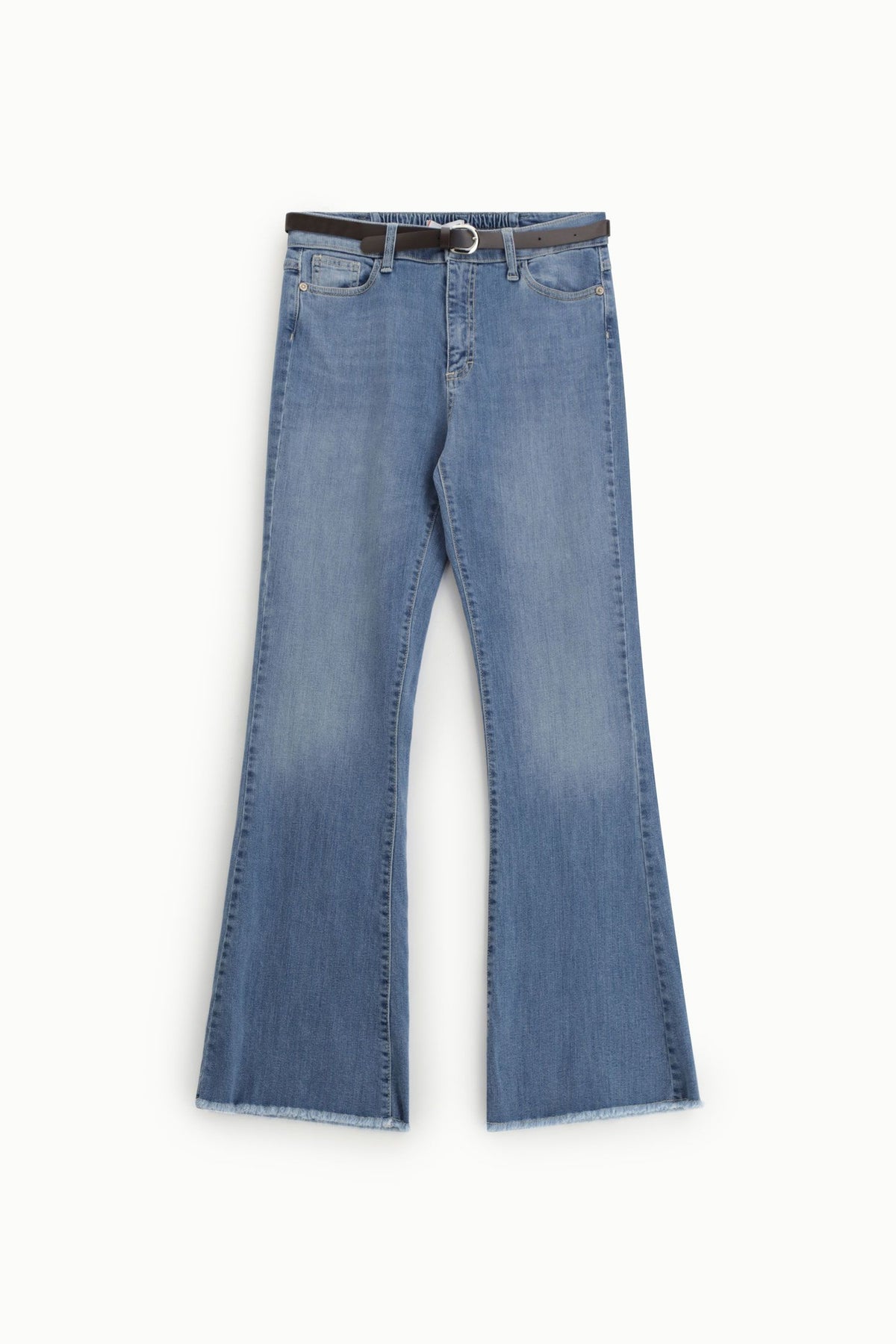 LEANNE BELL BOTTOM JEANS - Vesta Donna