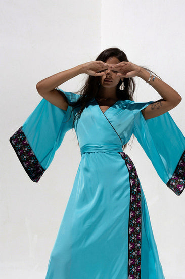 DREAMY WRAP DRESS - Vesta Donna