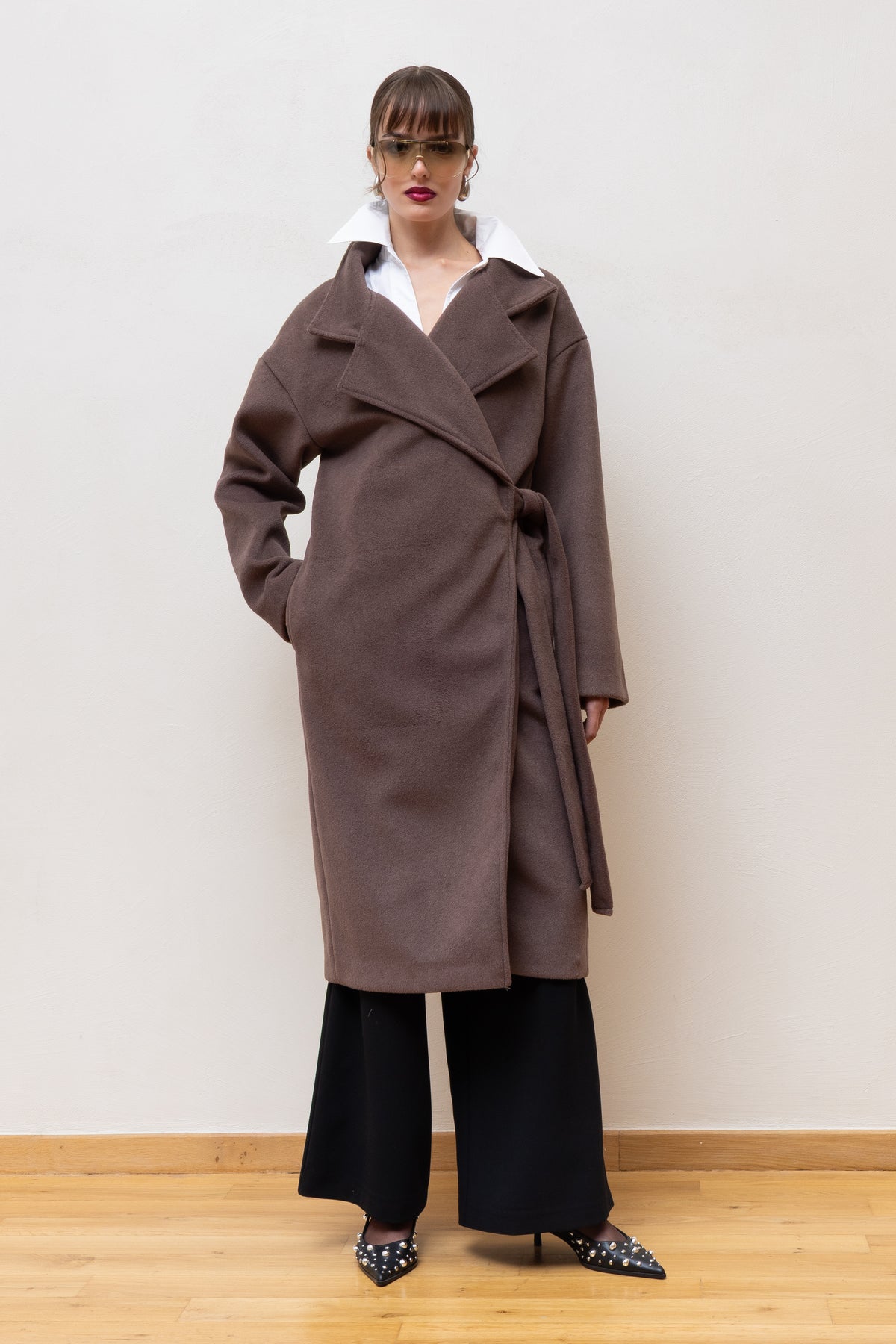 DILLY COAT BROWN