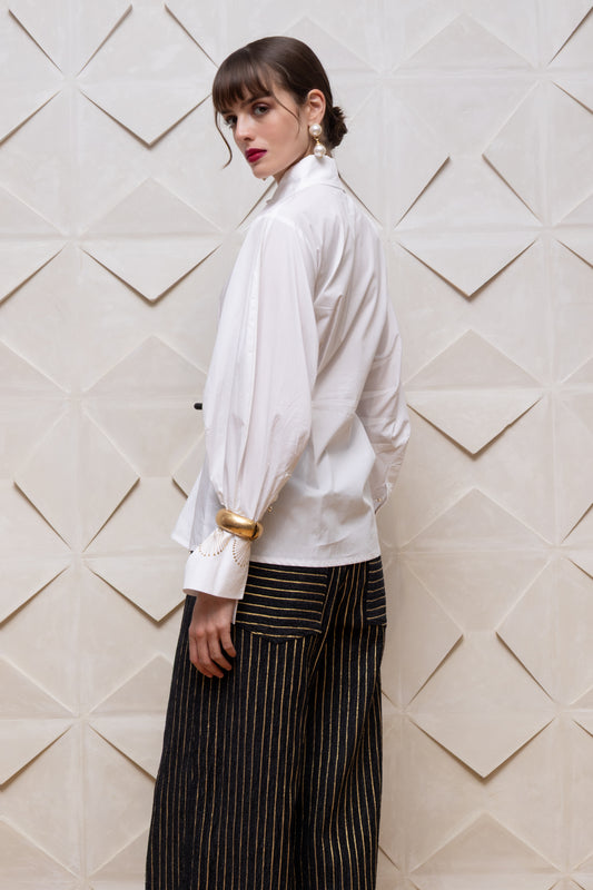 SANA SHIRT WHITE - Vesta Donna
