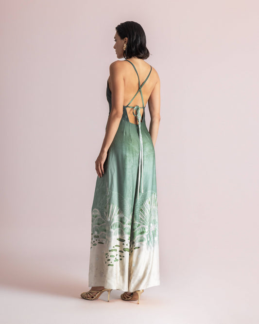 IRIDA JUMPSUIT KHAKI - Vesta Donna