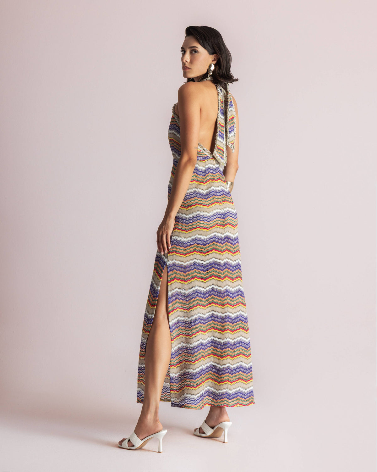 IOULIA BACKLESS DRESS - Vesta Donna