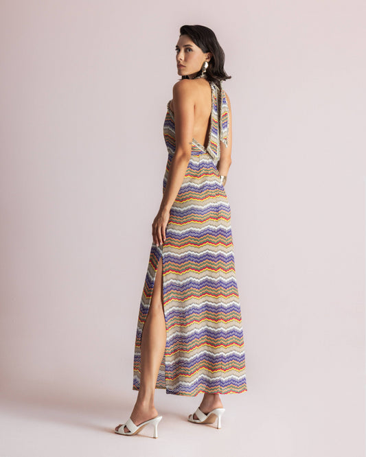 IOULIA BACKLESS DRESS - Vesta Donna