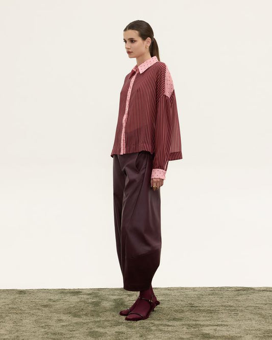 ZELA STRIPE SHIRT - Vesta Donna
