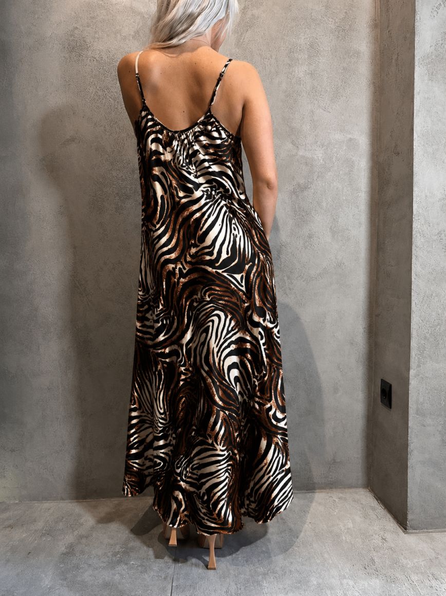 ARIADNI LONG DRESS - Vesta Donna