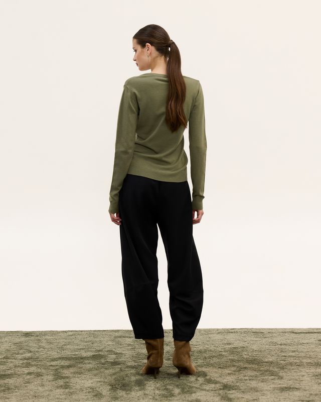BEVERLY PANTS BLACK - Vesta Donna