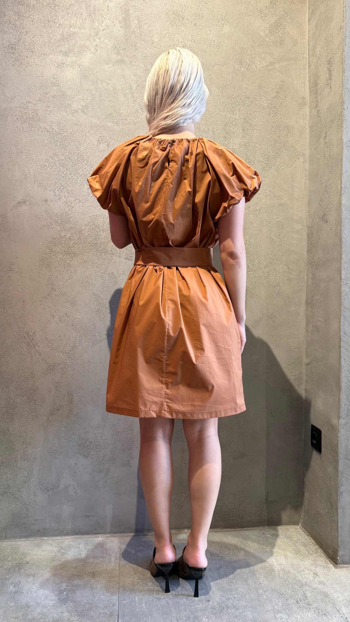 PENNY DRESS CHOCOLATE - Vesta Donna