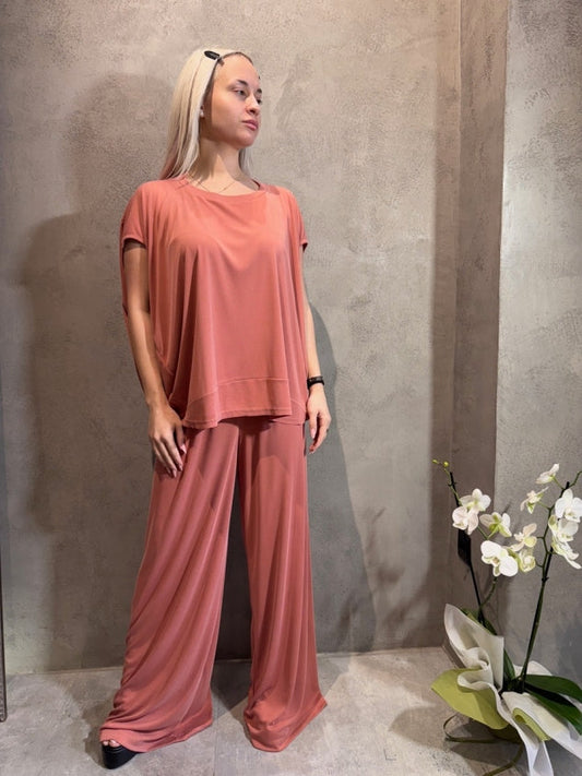 SIMENA SET DUSTY PINK - Vesta Donna