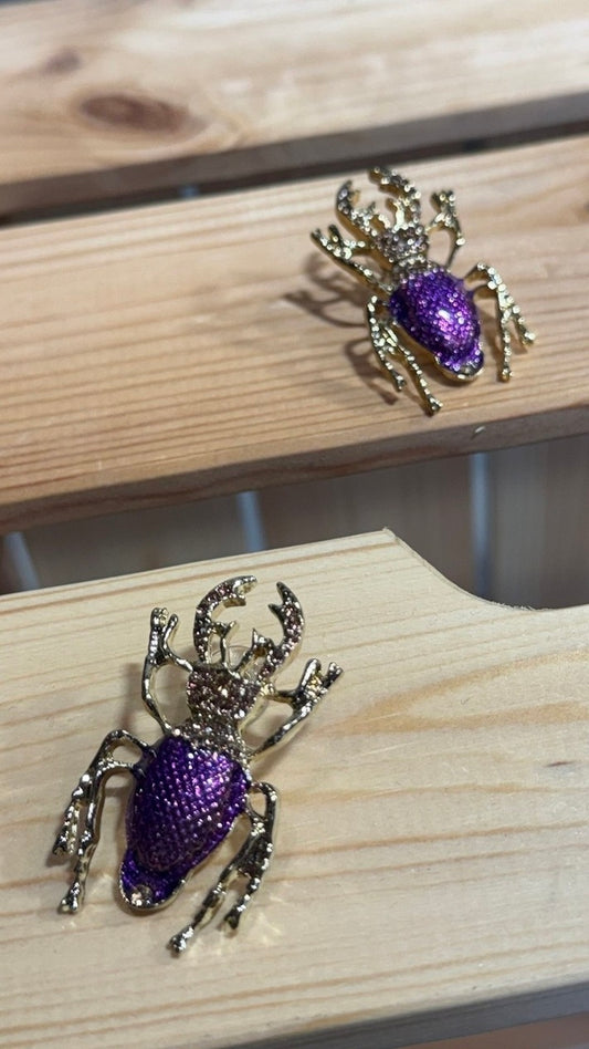 ΚΑΡΦΙΤΣΑ STAG BEETLE PURPLE - Vesta Donna