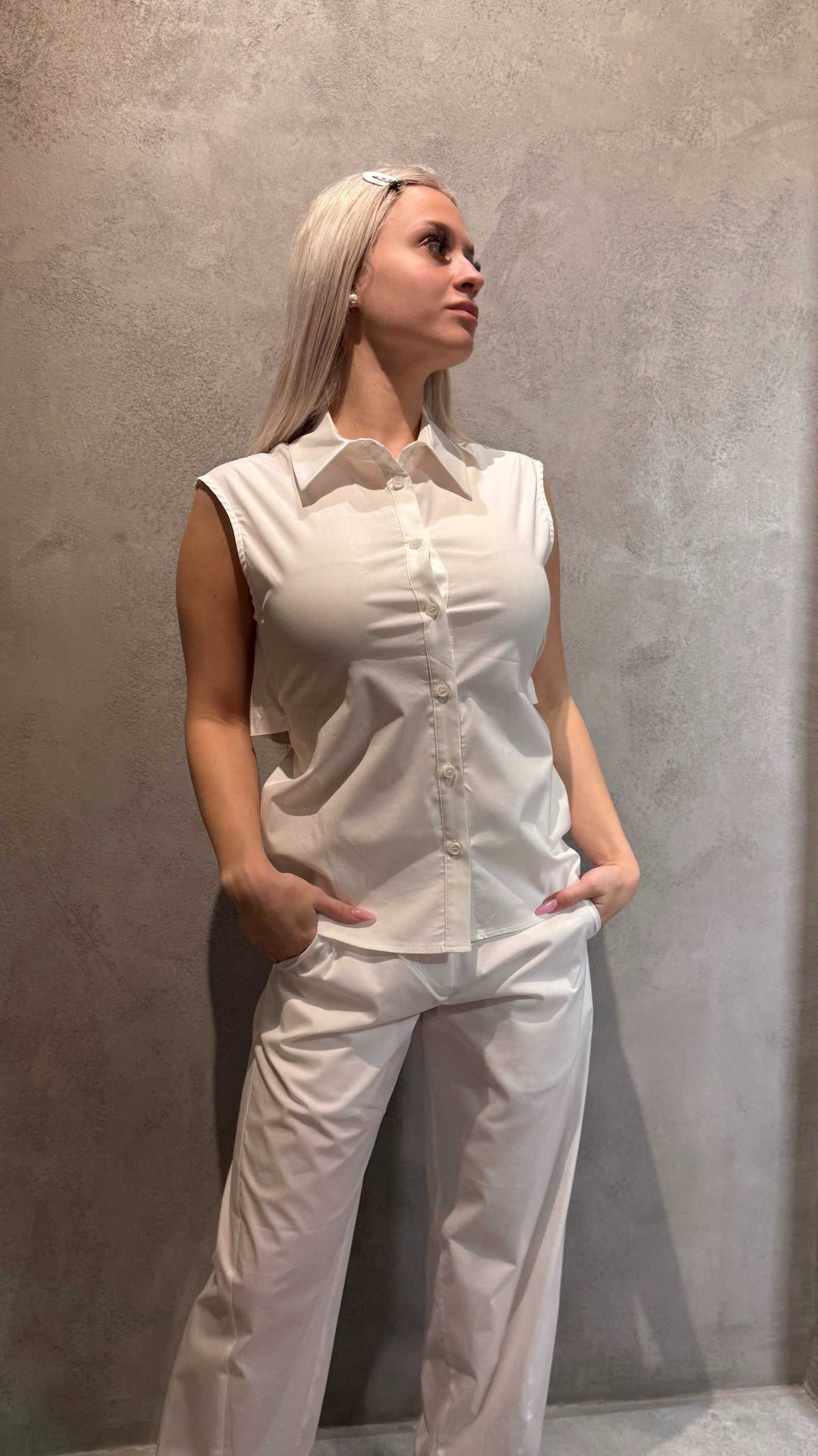 ABBIE SET WHITE - Vesta Donna