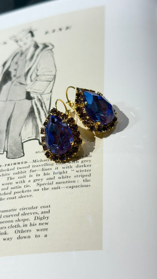 ΣΚΟΥΛΑΡΙΚΙΑ ΔΑΚΡΥ BLUE PURPLE - Vesta Donna
