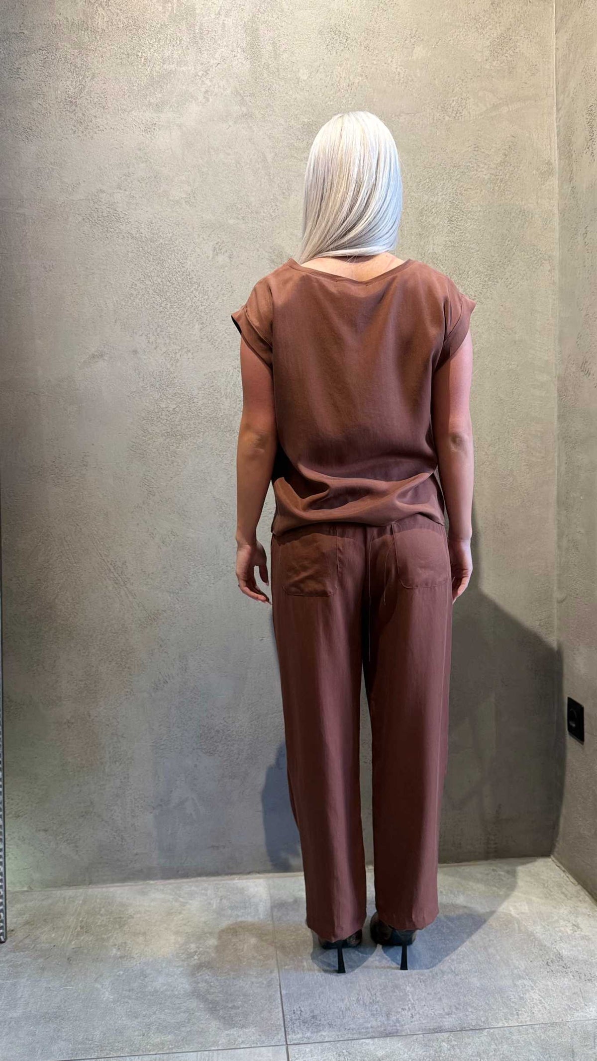 SYLIA SET BROWN - Vesta Donna