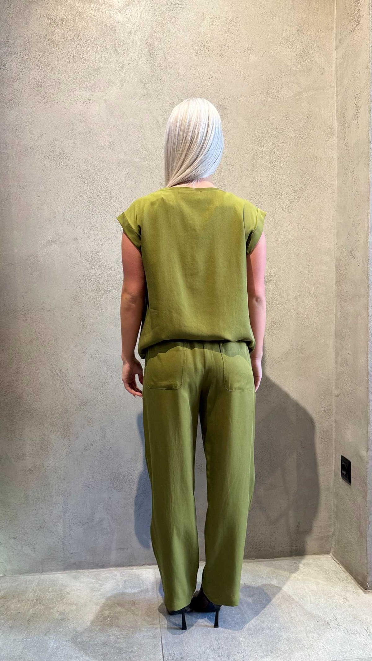 SYLIA SET OLIVE - Vesta Donna