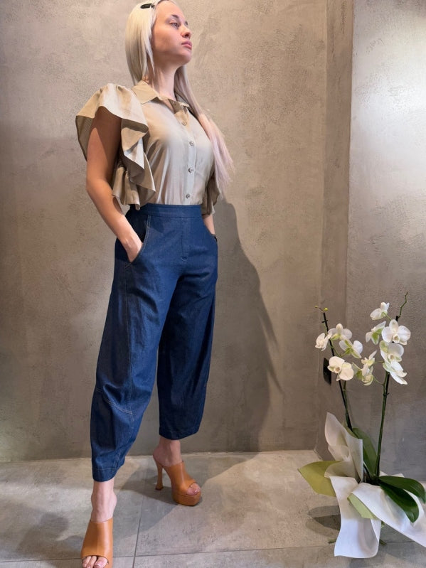 VERONICA SHIRT STONE - Vesta Donna