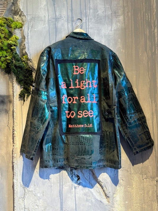 FILIZIA JACKET FOREST GREEN FOIL - Vesta Donna