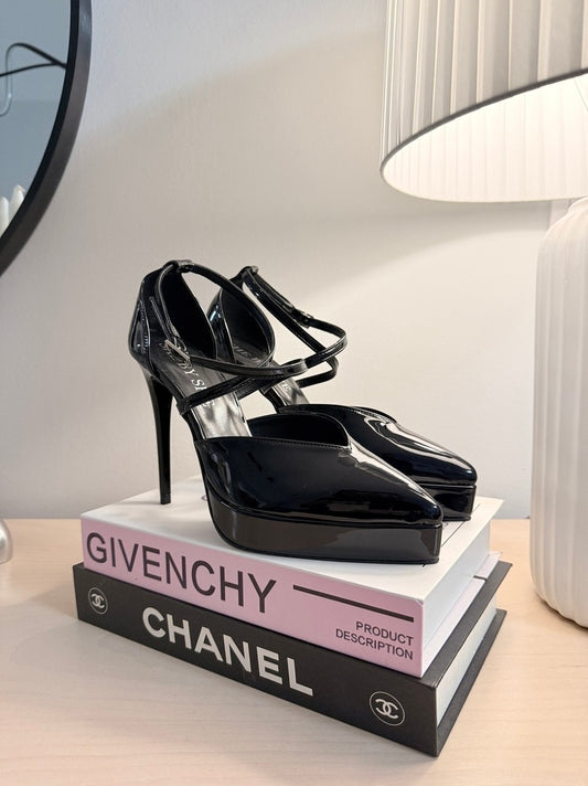 NAIDA PATENT HEELS - Vesta Donna