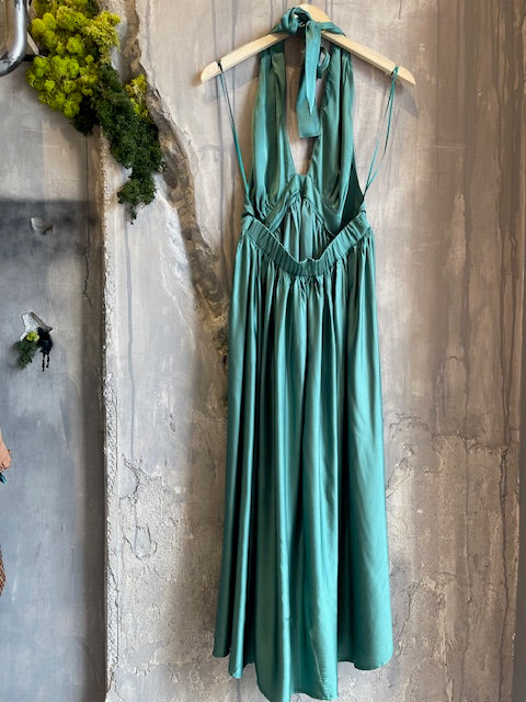 MYRCELLA DRESS GREEN - Vesta Donna