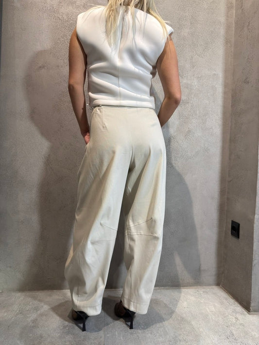 EVIE PANTS STONE - Vesta Donna