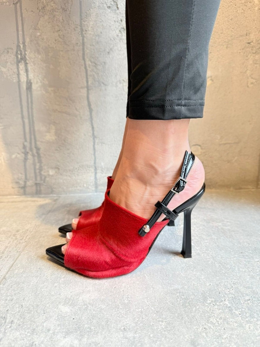SHANNON PONYSKIN MULES - Vesta Donna