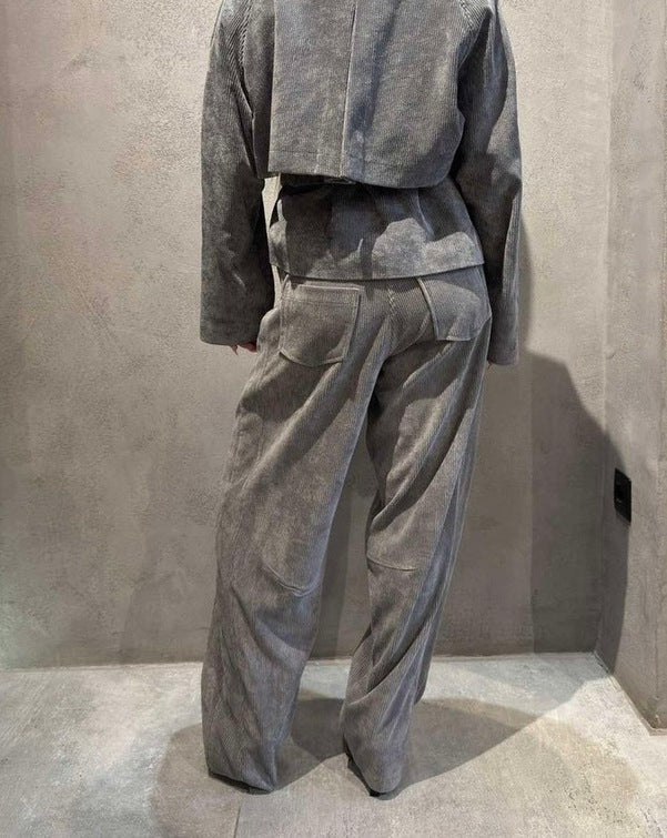 SINDY PANTS GREY - Vesta Donna
