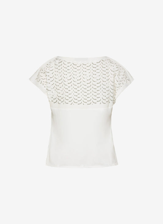 LUISA TOP WHITE - Vesta Donna