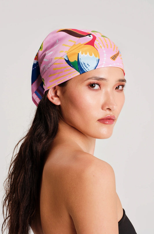 PINK-LEMONADE SCARF - Vesta Donna