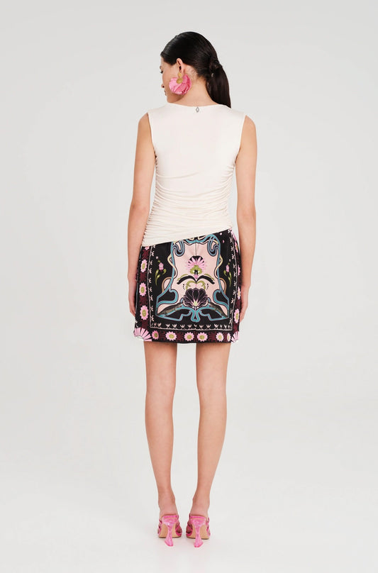 TEMPLE TOP OFF WHITE - Vesta Donna