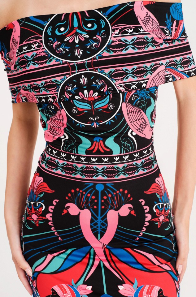 COSMOLOGY BODYCON DRESS - Vesta Donna