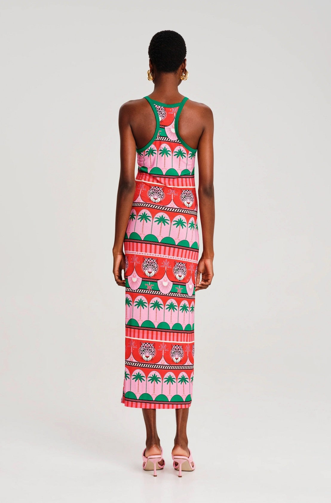 FANTASIA TANK DRESS-Viscose - Vesta Donna