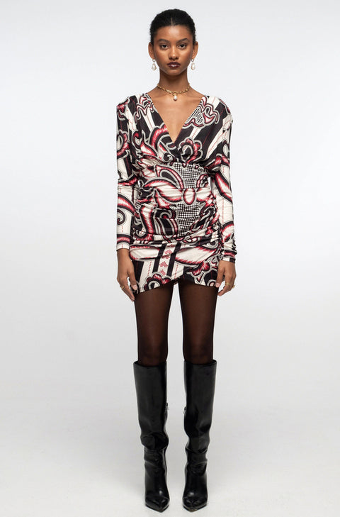 LYRICAL SHORT DRESS - Vesta Donna