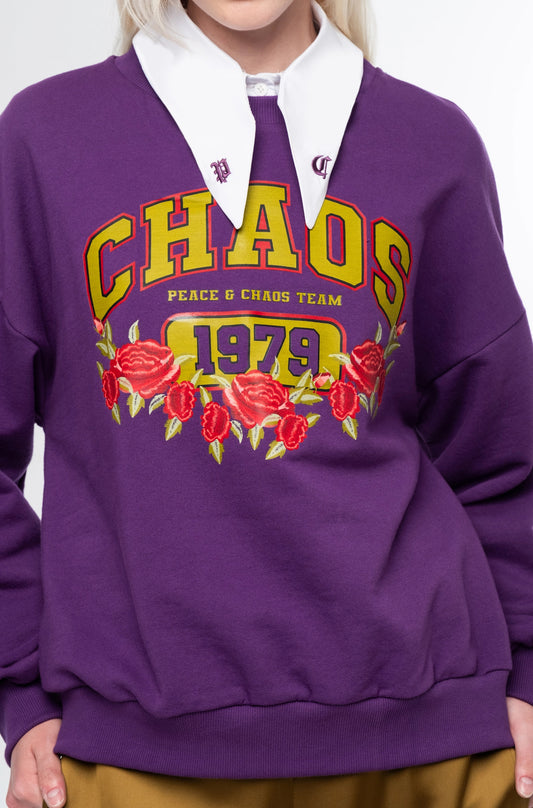 OLD-SCHOOL SWEATER - Vesta Donna