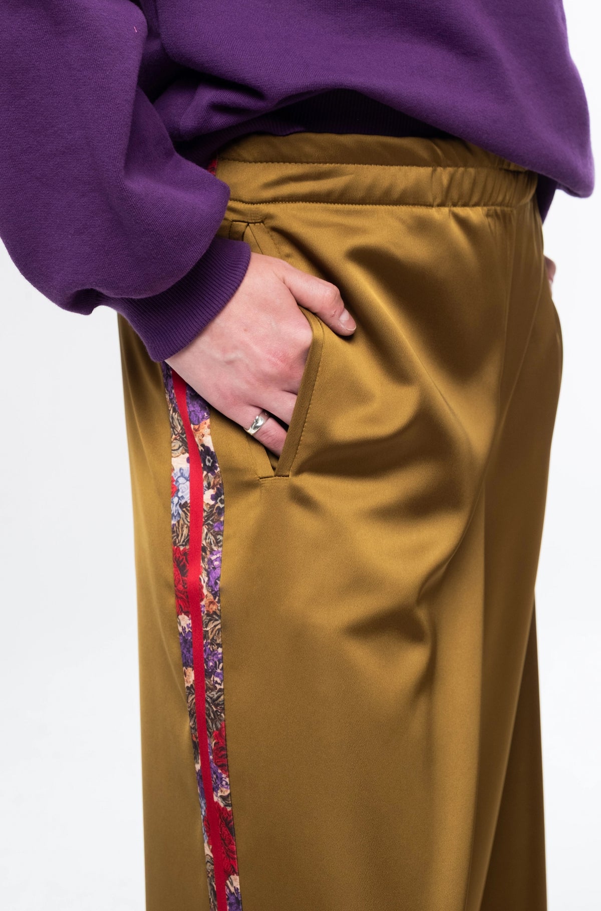 DUCHESS PANTS OLIVE - Vesta Donna