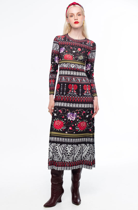 FLORA LONG DRESS - Vesta Donna