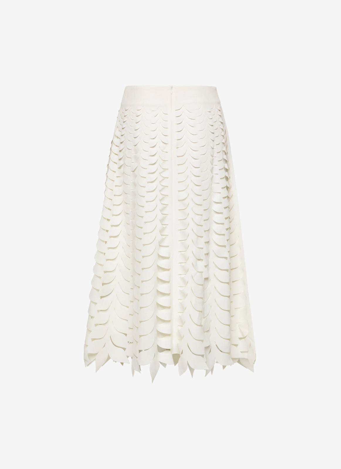 LUISA MIDI SKIRT A-LINE WHITE - Vesta Donna