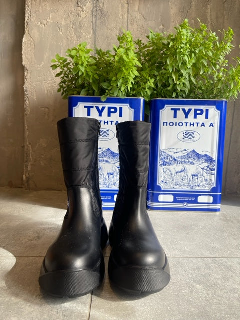 GSTAAD BLACK BOOTS - Vesta Donna