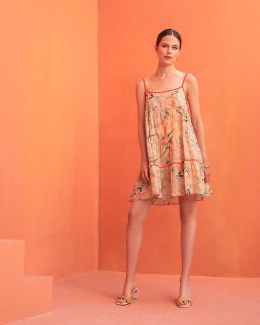 ARDEIDAE SHORT DRESS - Vesta Donna