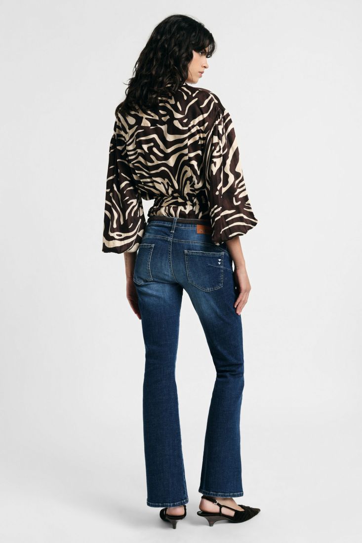  SIENNA FLARE DENIM PANTS - Vesta Donna 