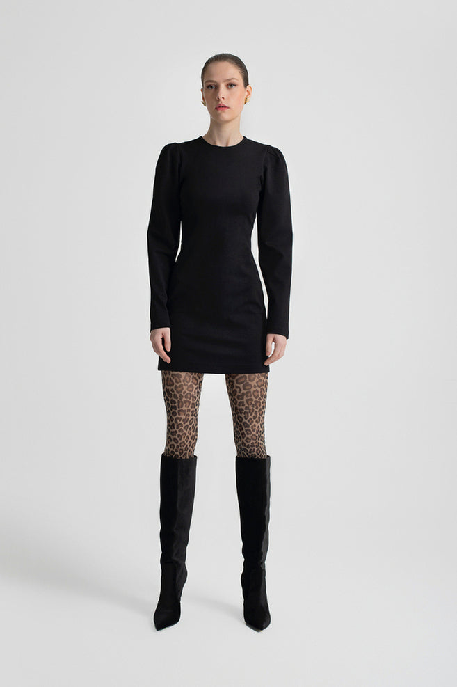  KILEY MINI DRESS BLACK - Vesta Donna 
