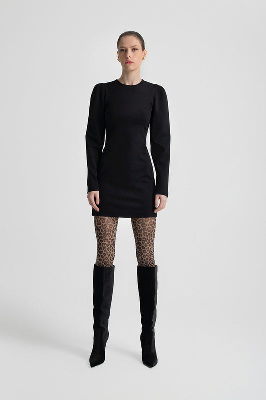  KILEY MINI DRESS BLACK - Vesta Donna 