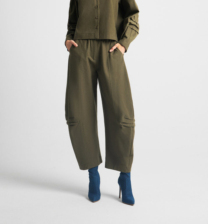  LIZZA PANTS KHAKI - Vesta Donna 