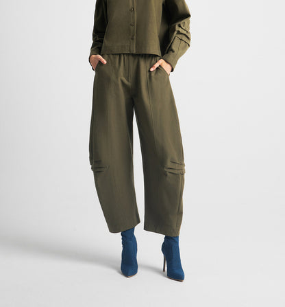  LIZZA PANTS KHAKI - Vesta Donna 