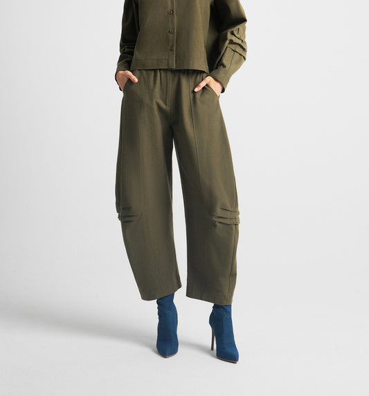  LIZZA PANTS KHAKI - Vesta Donna 