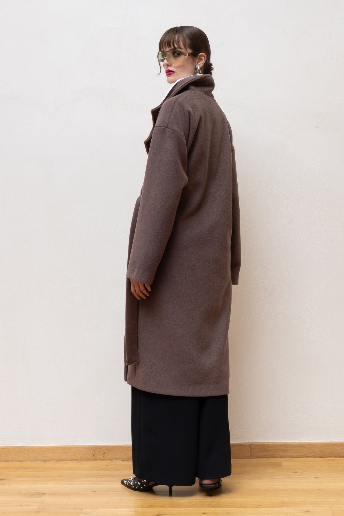 DILLY COAT BROWN