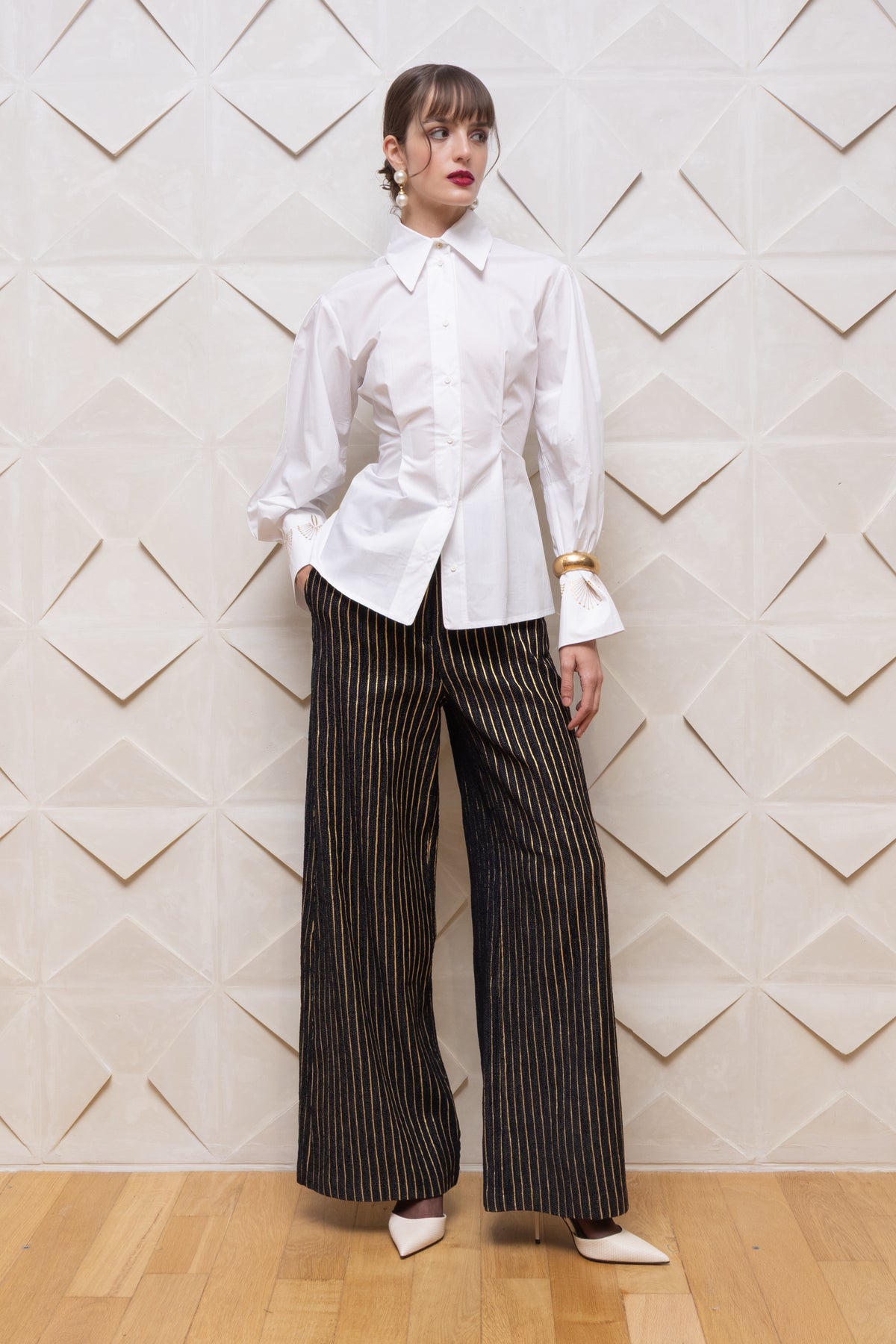  SANA SHIRT WHITE - Vesta Donna 