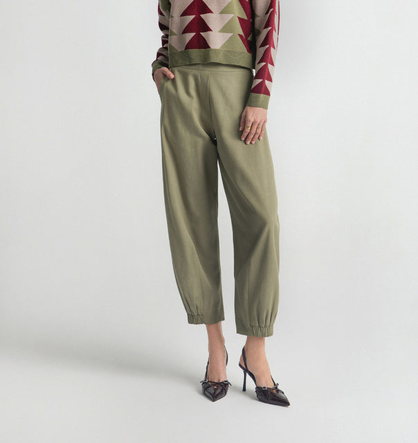  KRISTA PANTS KHAKI - Vesta Donna 