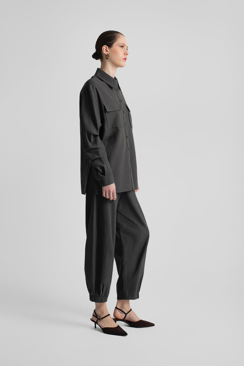  KRISTA PANTS GREY - Vesta Donna 