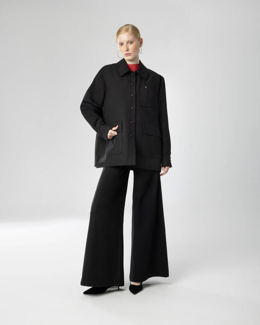  YULLI COAT BLACK - Vesta Donna 