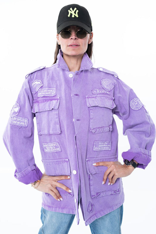  VERTIGO JACKET LILAC - Vesta Donna 
