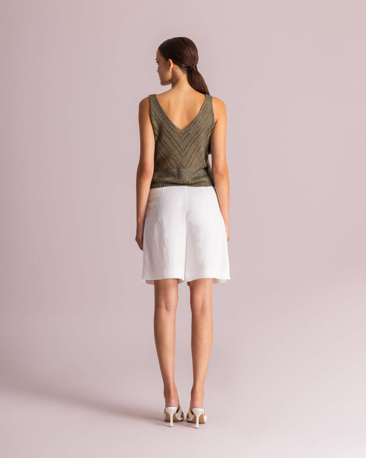  KLEOPATRA VERMUDA ECRU - Vesta Donna 