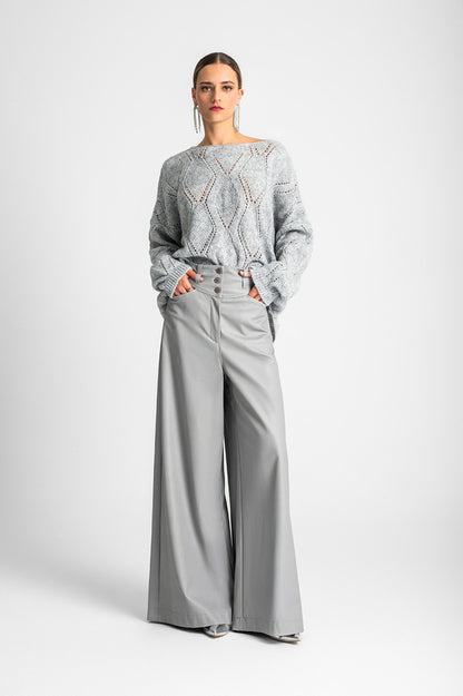  JADI PANTS LIGHT GREY - Vesta Donna 